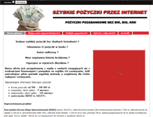 Tablet Screenshot of kredyt.e-cash.com.pl