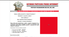 Desktop Screenshot of konto-osobiste.e-cash.com.pl
