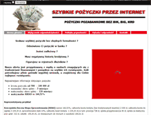 Tablet Screenshot of konto-osobiste.e-cash.com.pl