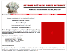 Tablet Screenshot of kredyty-gotowkowe.e-cash.com.pl